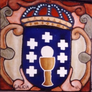 Coat of Arms of Galicia. Is the Chalize a Cup of the Sun?